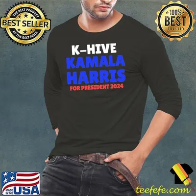 K-hive Khive Kamala Harris For President 2024 T-Shirt
