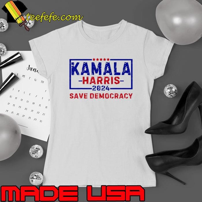 Kamala Harris 47Th 2024 Save Democracy Democratic President T-Shirt