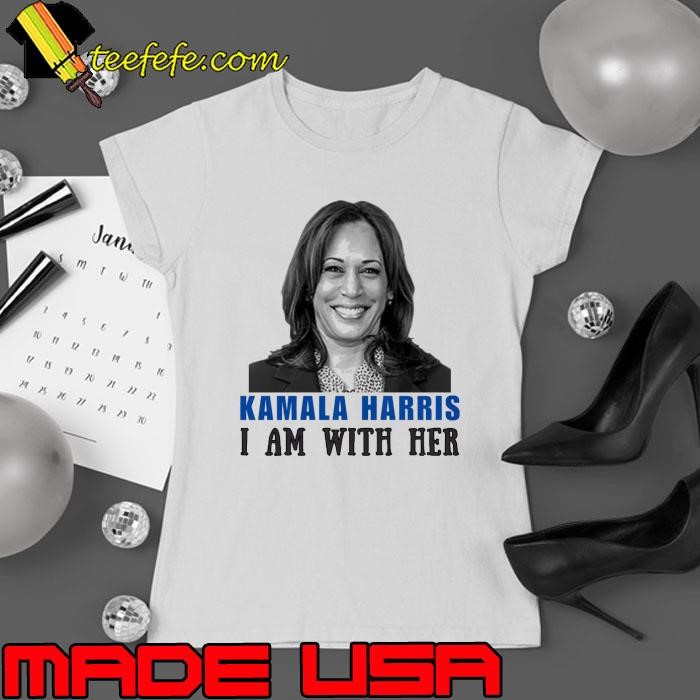 Kamala Harris I am With Her Election 2024 Ladies tee