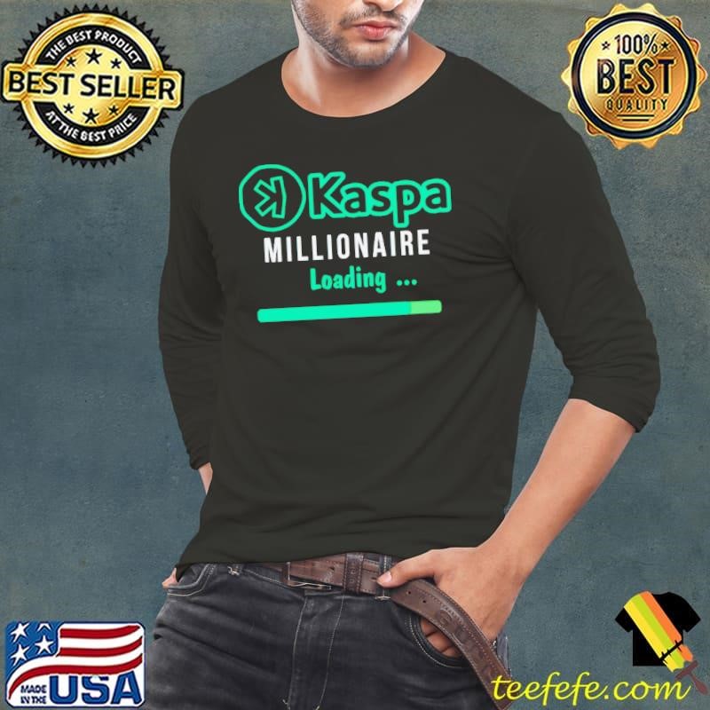 Kaspa millionaire loading Long Sleeve Tee