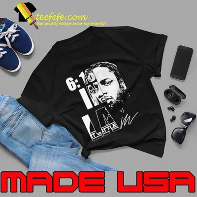 Kendrick Lamar The 6 16 in LA battle signature shirt