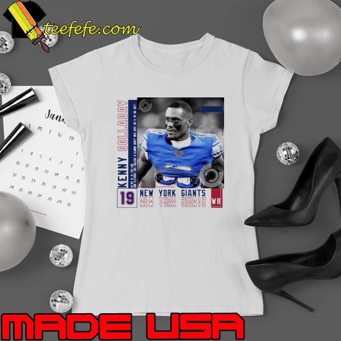 Kenny Golladay American football wide receiver Paper Poster Ladies tee