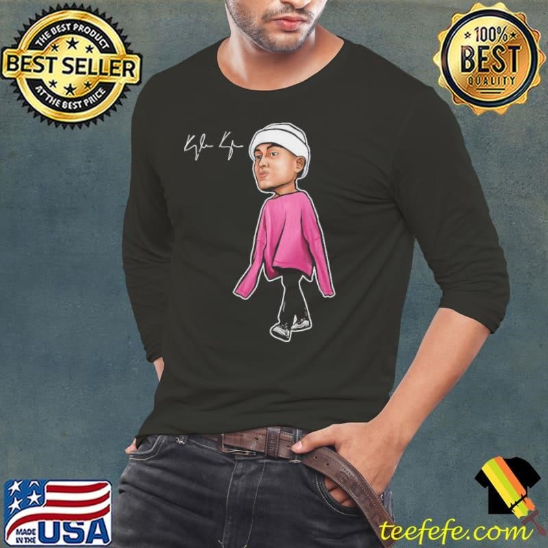 Kyle Kuzma Pink Sweater merican professional basketball player Washington Wizards Long Sleeve Tee