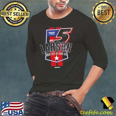 Kyle Larson Hendrick Motorsports Team Collection Flag Shirt