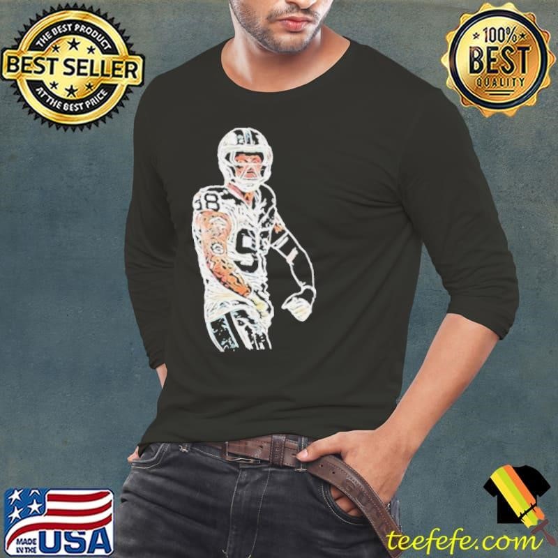 Las Vegas Raiders Maxx Crosby Leader of The Nation Long Sleeve Tee