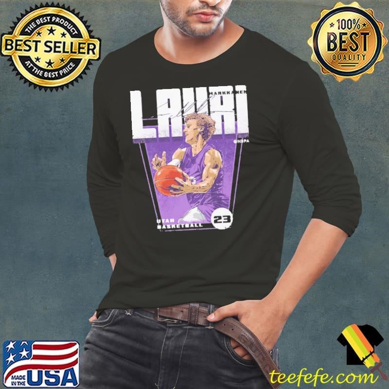 Lauri Markkanen Finnish professional basketball player Utah Premiere Long Sleeve Tee