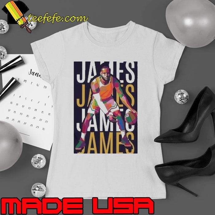 Leborn James Wpap Limit Color Ladies tee