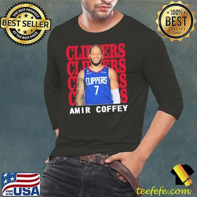 Los Angeles Clippers Amir Coffey American professional basketball player T-Shirt