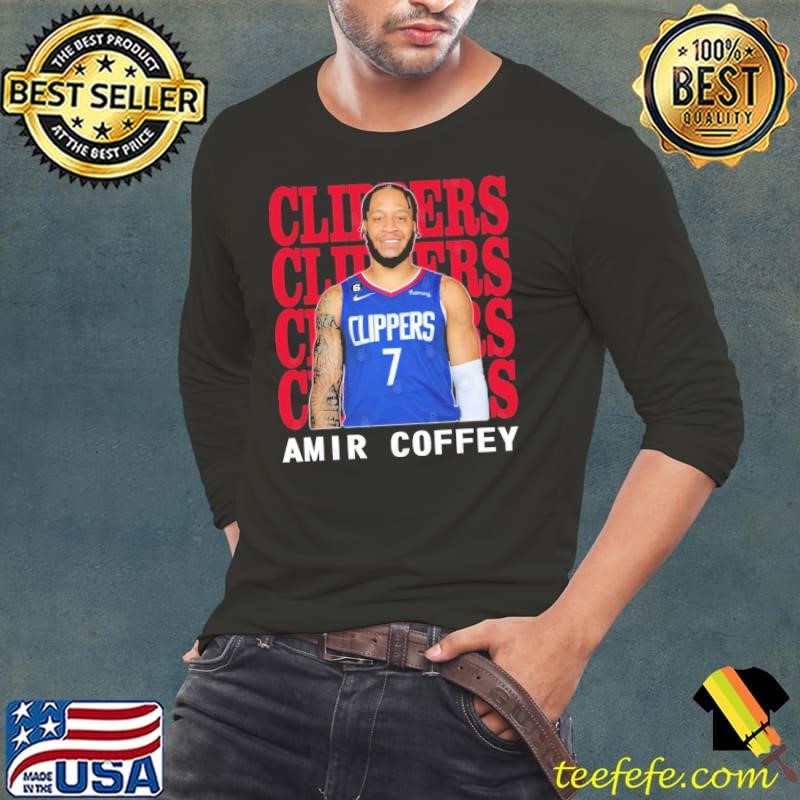 Los Angeles Clippers Amir Coffey American professional basketball player Long Sleeve Tee