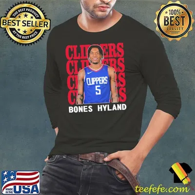 Los Angeles Clippers Bones Hyland American professional basketball player T-Shirt