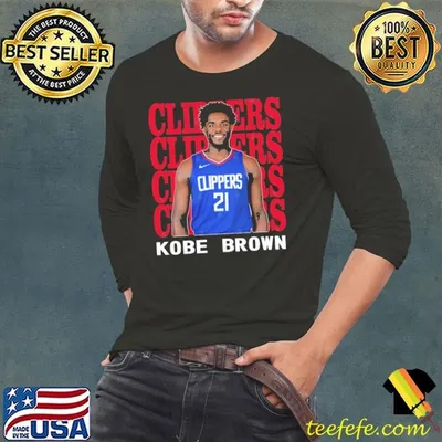 Los Angeles Clippers Kobe Brown American professional basketball player T-Shirt