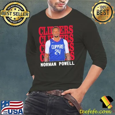 Los Angeles Clippers Norman Powell American professional basketball player T-Shirt