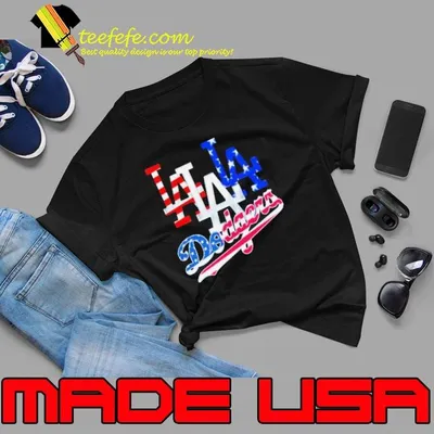 Los Angeles Dodgers Logo Independence Day Shirt