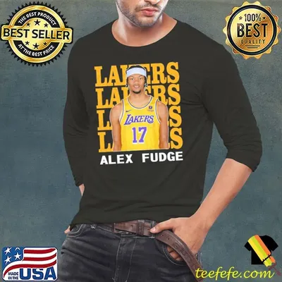 Los Angeles Lakers Alex Fudge American professional basketball player T-Shirt