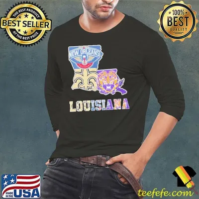 Louisiana Sports Teams Logo 2024 Shirt