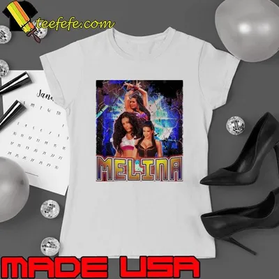 MELINA American model and retired professional wrestler T-Shirt