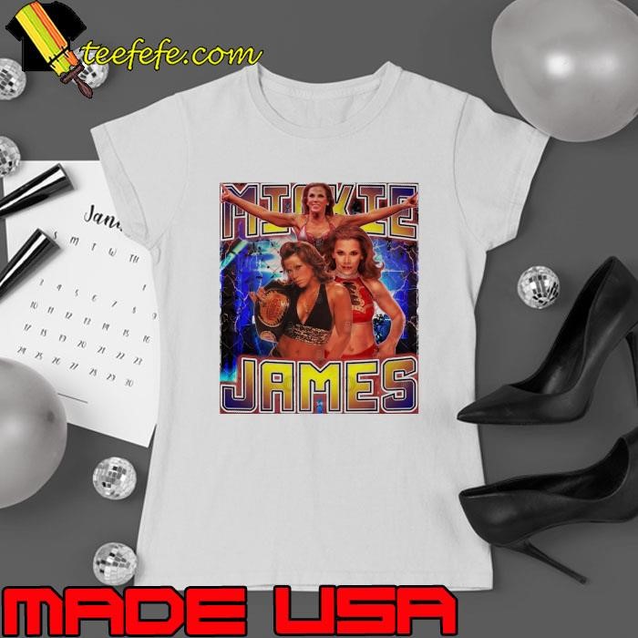 MICKIE JAMES American country singer and professional wrestler T-Shirt