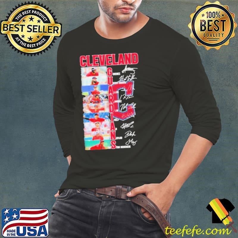 MLB Team Players Cleveland Guardian 2024 Signatures Shirt