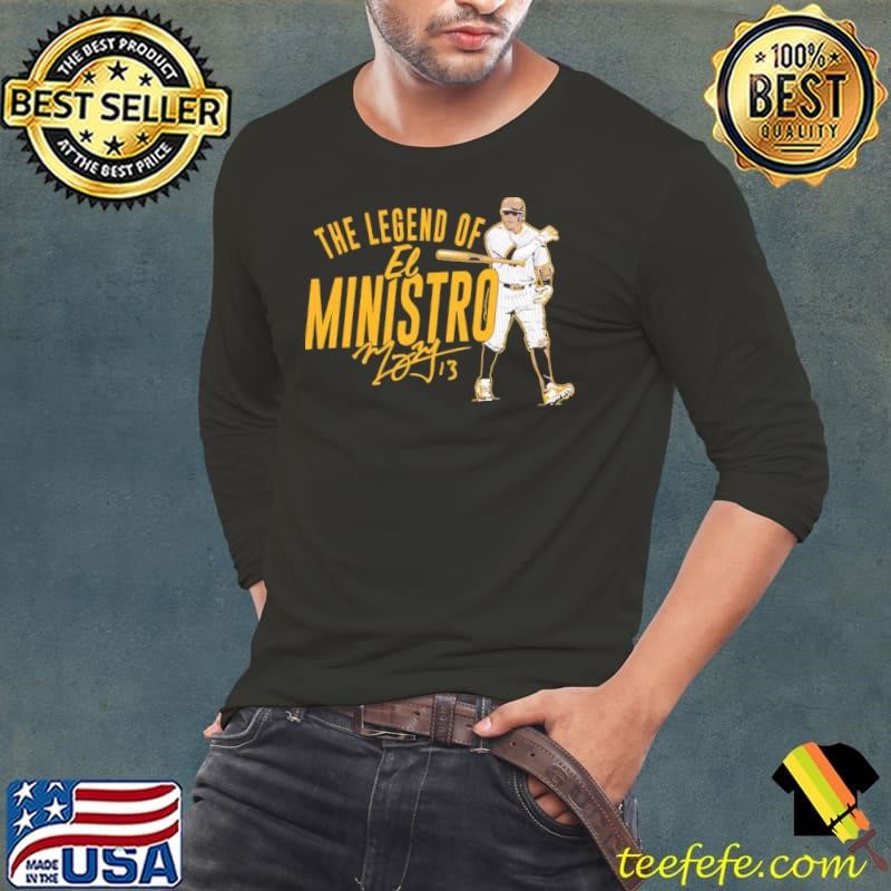 Manny Machado The Legend Of El Ministro American professional baseball third baseman T-Shirt