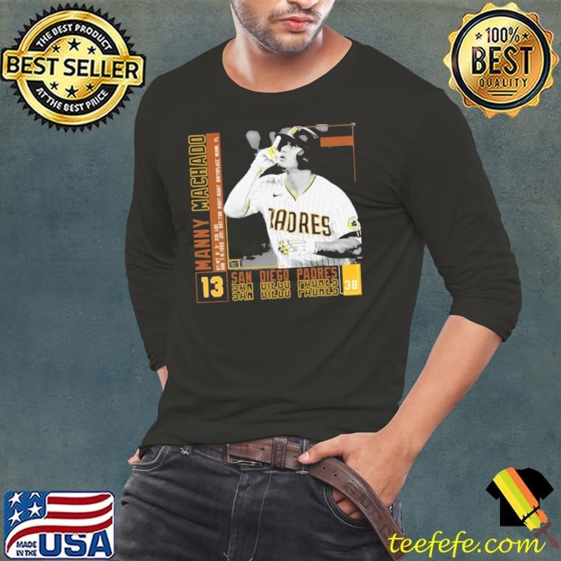 Manny machado American professional baseball third baseman MLB T-Shirt