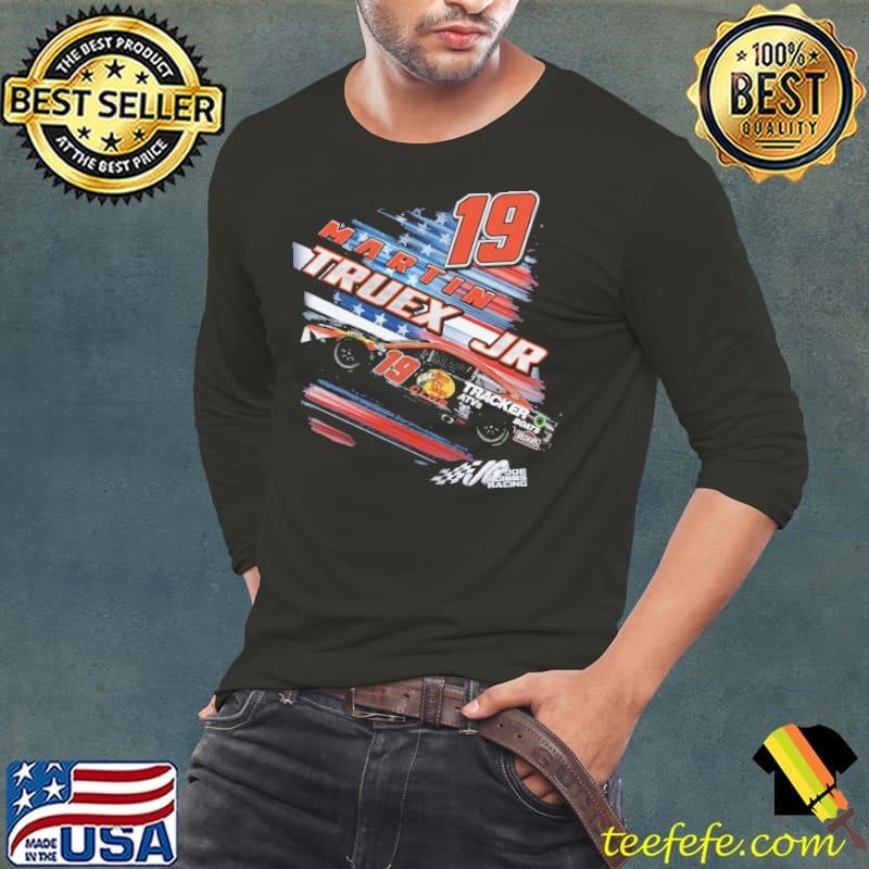 Martin Truex Jr. Patriotic American professional stock car racing driver Long Sleeve Tee
