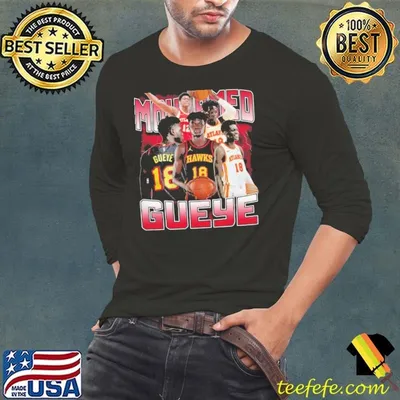 Mouhamed Gueye Senegalese professional basketball player for Atlanta Hawks T-Shirt