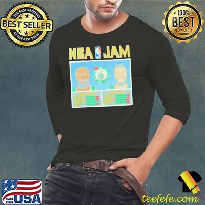 NBA Jam Jaylen Brown Jayson Tatum Boston Celtics shirt