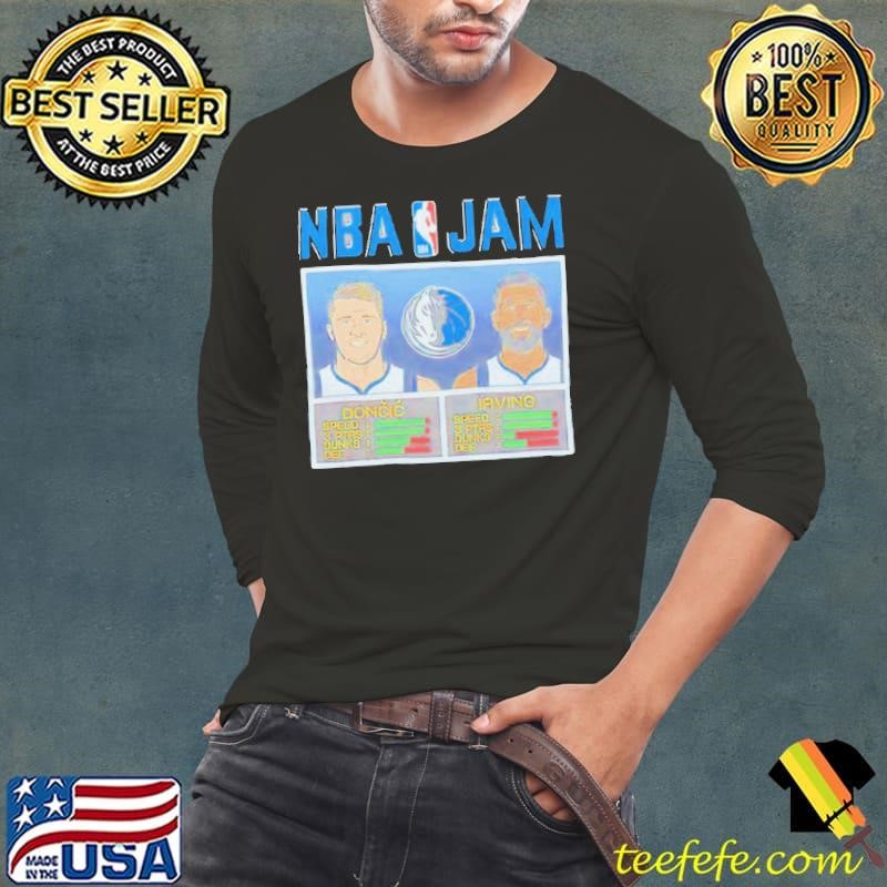 NBA Jam Luka Doncic Kyrie Irving Dallas Mavericks shirt