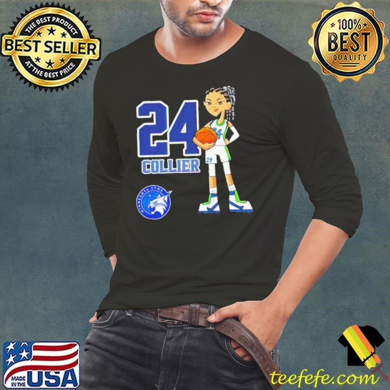 Napheesa Collier Minnesota Lynx 24 cartoon shirt