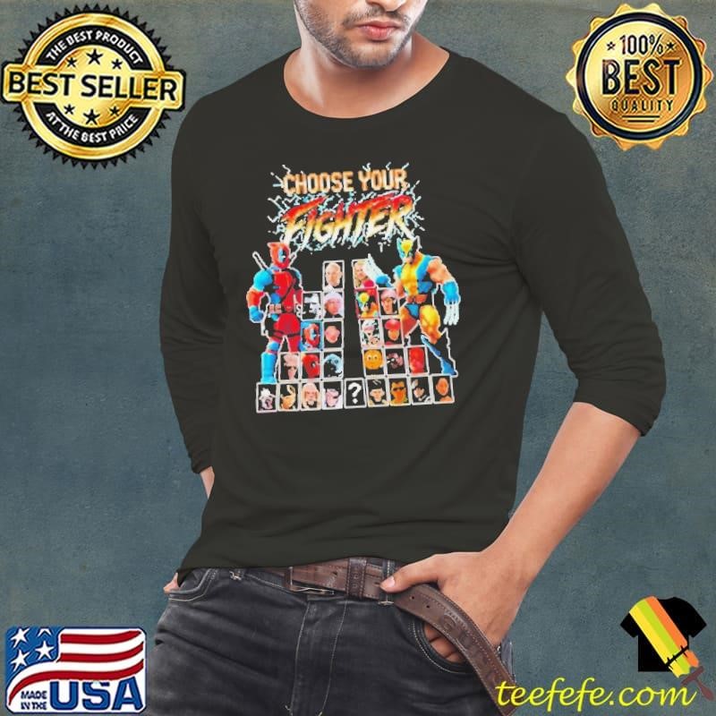 Nerd Riot Choose Your Fighter Shirt