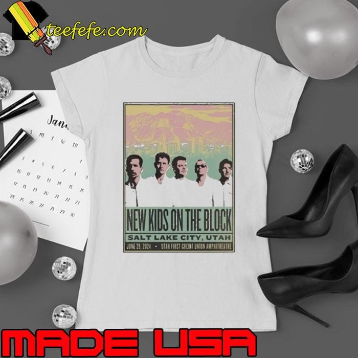 New Kids On The Block June 29 2024 Salt Lake City Utah Shirt