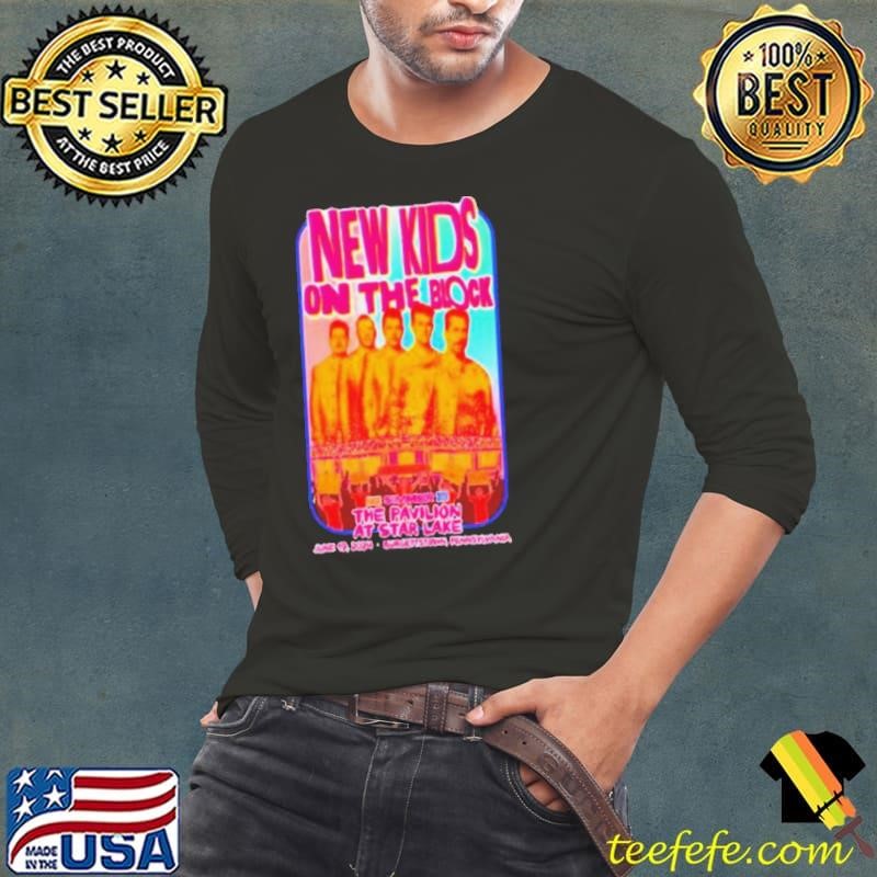New Kids On The Block Show At The Pavilion At Star Lake 2024 Long Sleeve Tee