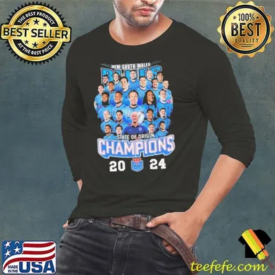 New South Wales State Of Origin Champions 2024 shirt