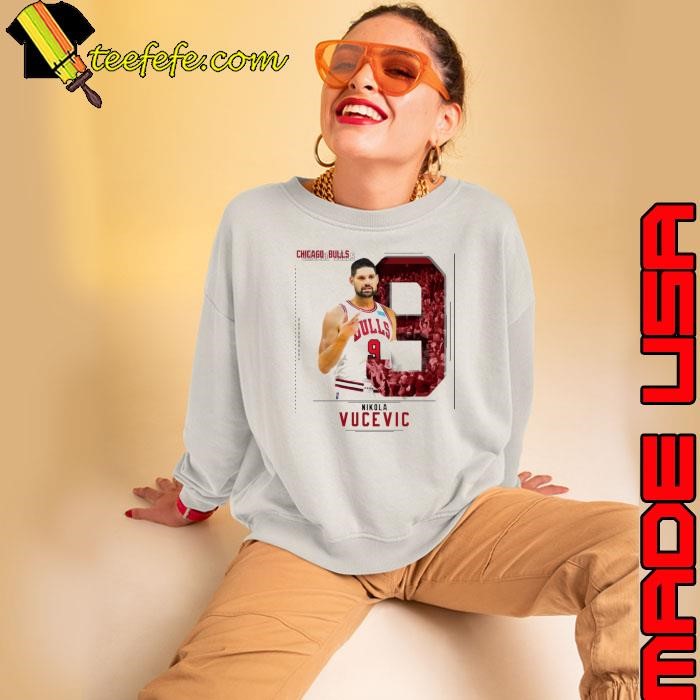 Nikola vucevic Montenegrin professional basketball player Chicago Bulls Sweatshirt
