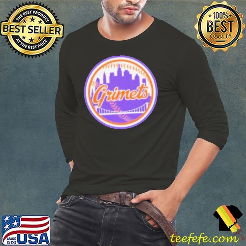 Ny Mets Grimace Long Sleeve Tee
