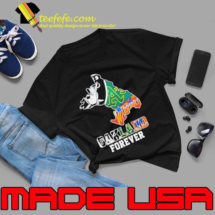 Oakland Map Sports Teams Logo Forever Unisex