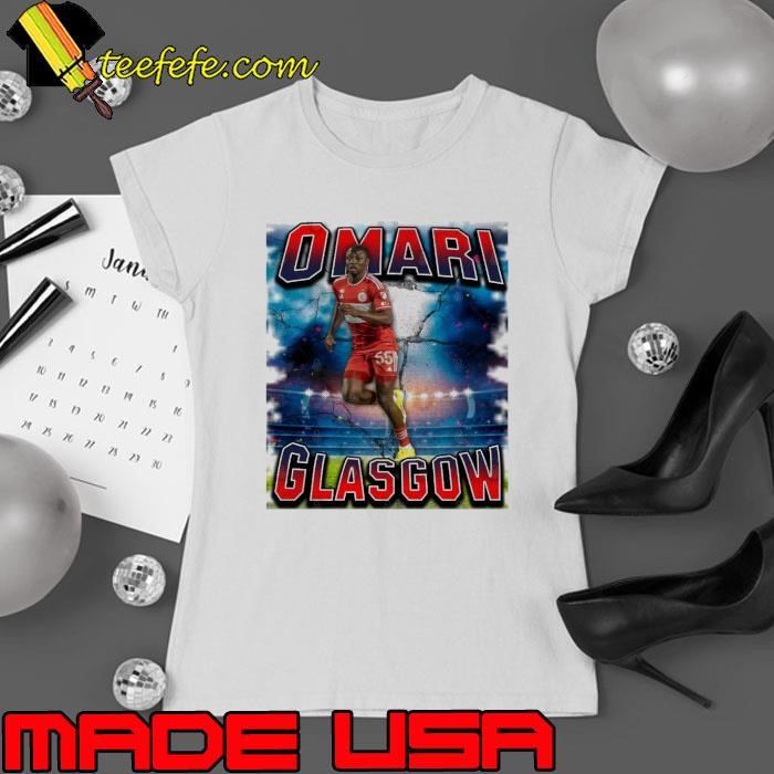 Omari Glasgow Guyanese professional footballer T-Shirt