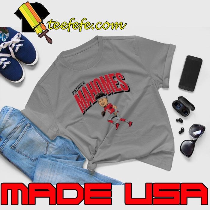 Patrick Mahomes Caricature an American football quarterback T-Shirt
