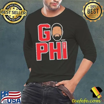 Paul George Philadelphia 79ers GO PHI shirt