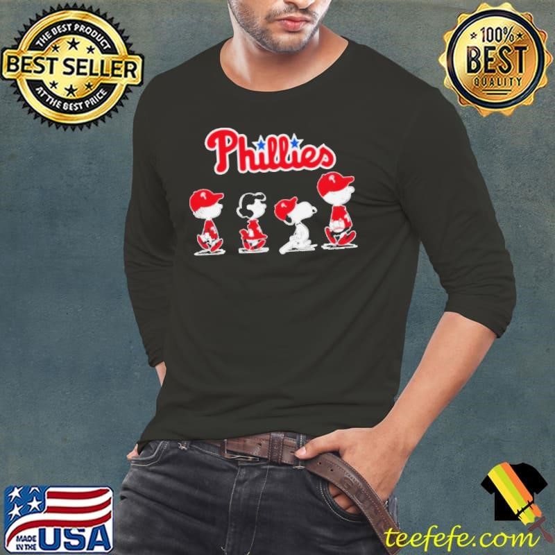 Peanuts Characters Phillies Abbey Road Bobblehead Shirt