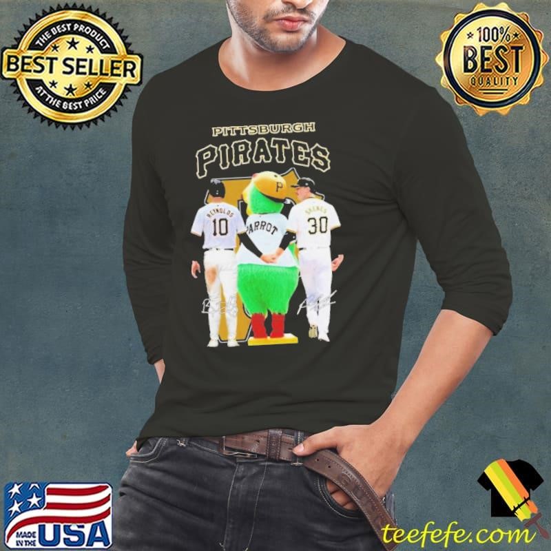 Pittsburgh Pirates Bryan Reynolds – Paul Skenes Signatures Long Sleeve Tee
