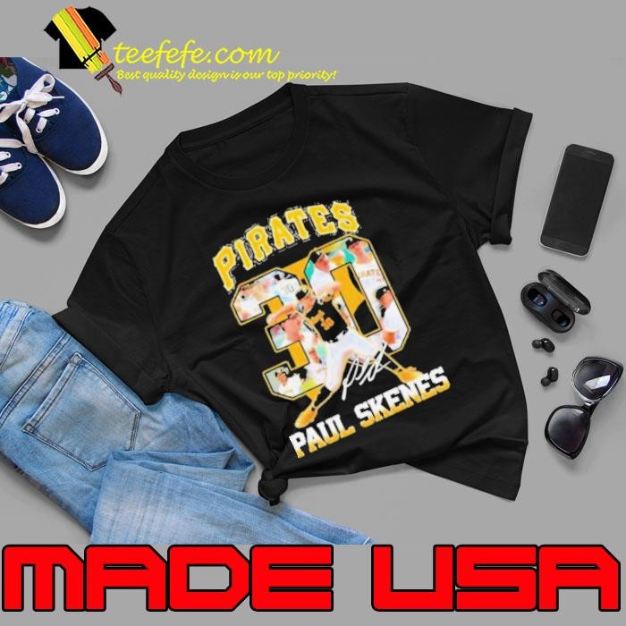 Pittsburgh Pirates Paul Skenes 30 Vintage Signature Shirt