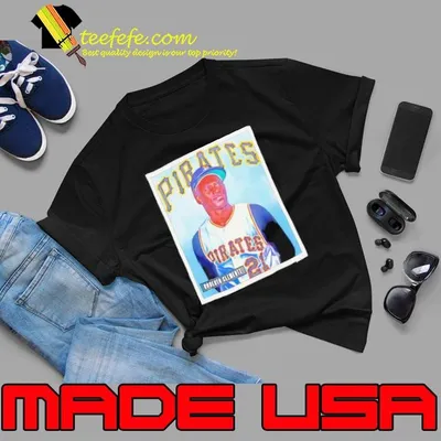 Pittsburgh Pirates Roberto Clemente legend photo vintage shirt