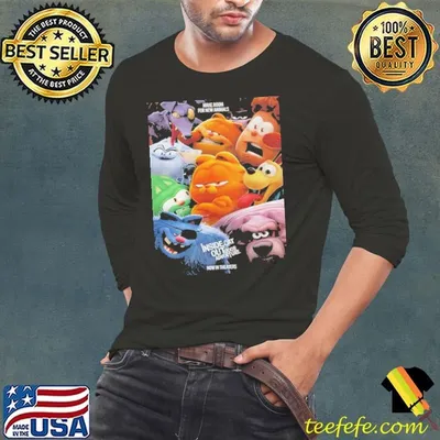 Poster For The Garfield Movie 2024 Family Movie in America shirt