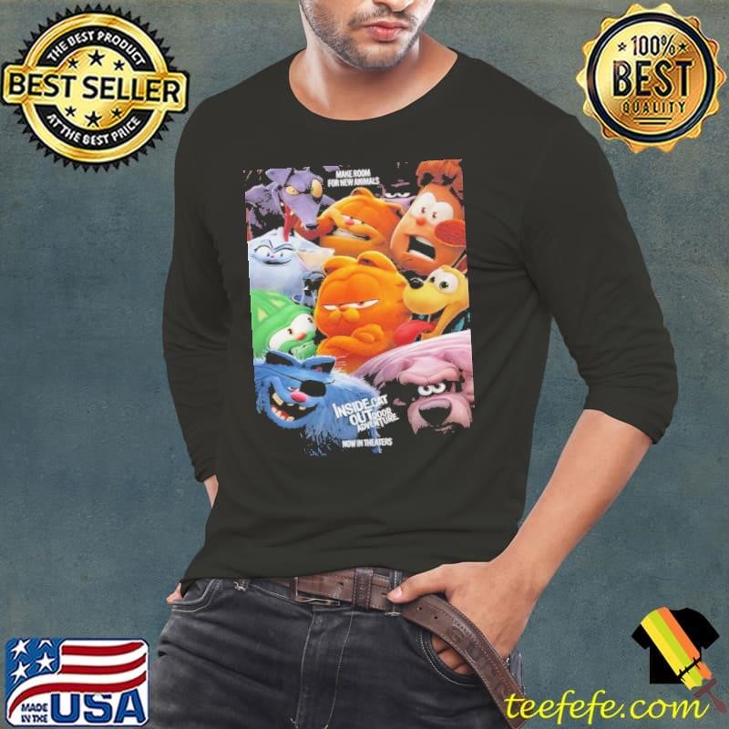Poster For The Garfield Movie 2024 Family Movie in America shirt