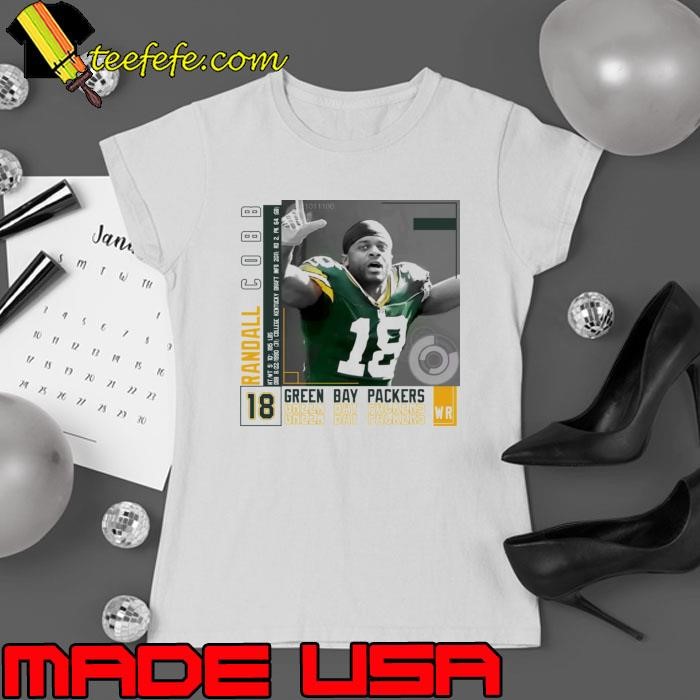 Randall Cobb American former football wide receiver Paper Poster Ladies tee