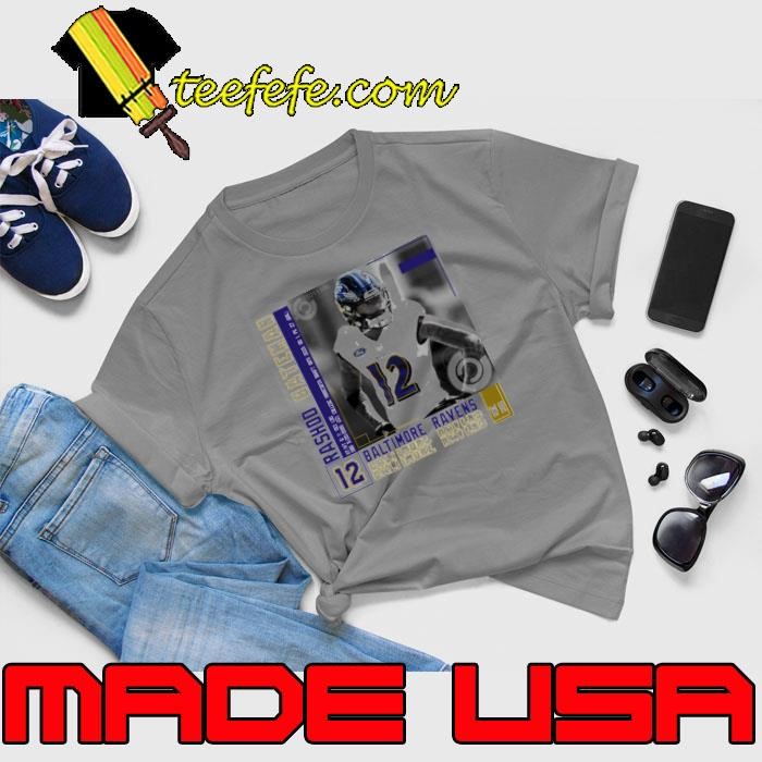 Rashod Bateman American football wide receiver for Baltimore Ravens Unisex
