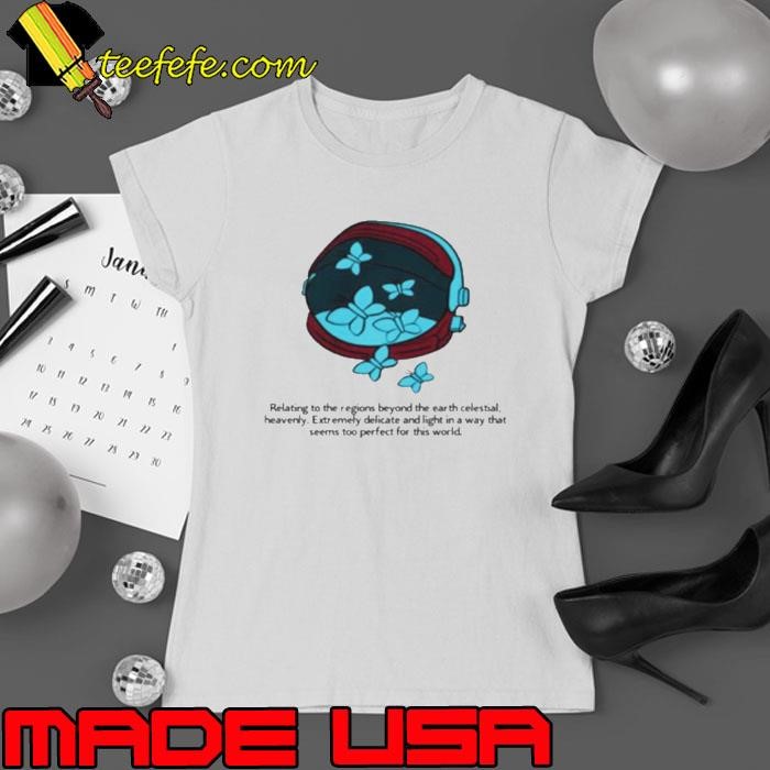 Relating To The Regions Beyond The Earth Celestial Space Cadet Ladies tee