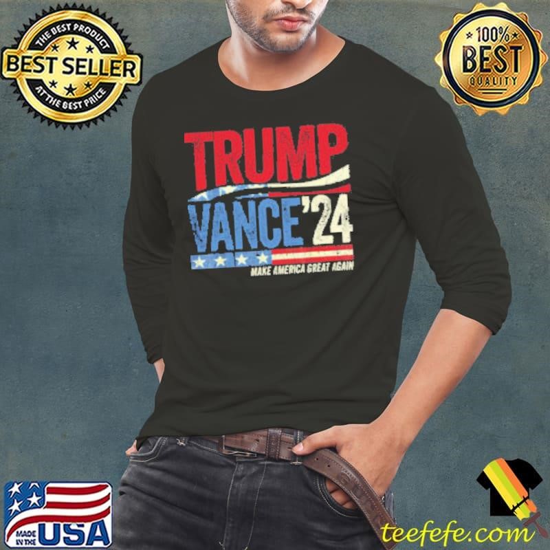 Republican Shirt 2024 Never Surrender Republican Shirt Fight For America Long Sleeve Tee