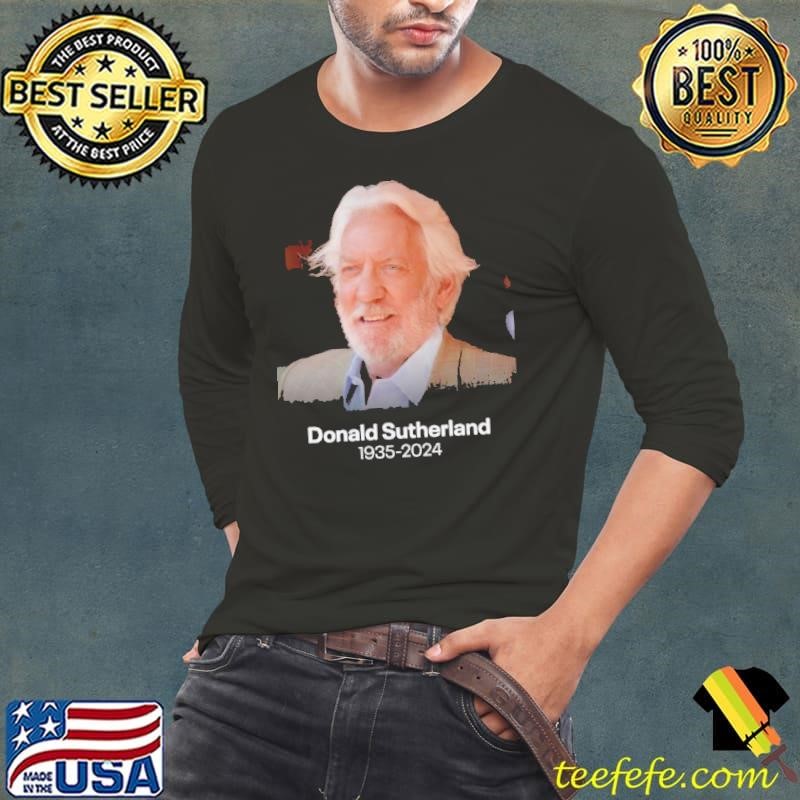 Rip Donald Sutherland 1935-2024 Long Sleeve Tee